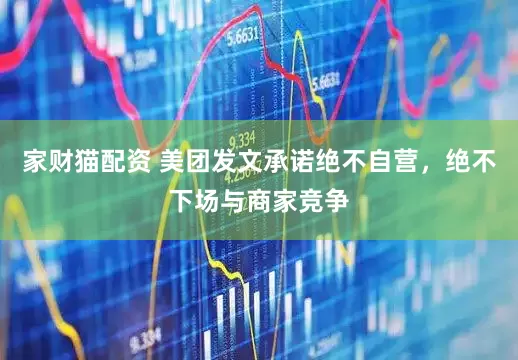 家财猫配资 美团发文承诺绝不自营，绝不下场与商家竞争