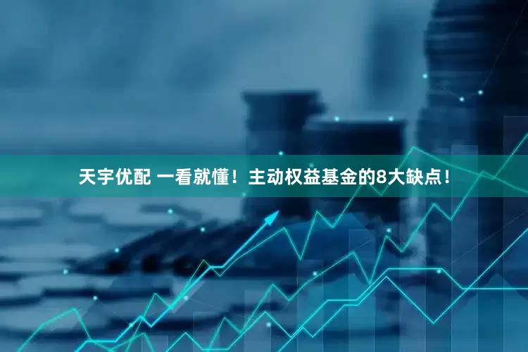 天宇优配 一看就懂！主动权益基金的8大缺点！